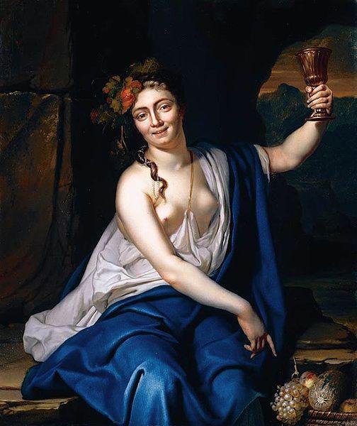 Herman van der Mijn A Bacchante